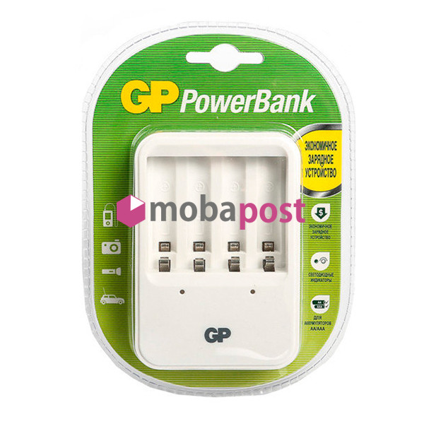 Купить Сетевое зарядное устройство GP PB420 ( для АКБ: AA, AAA ) от 980 .
