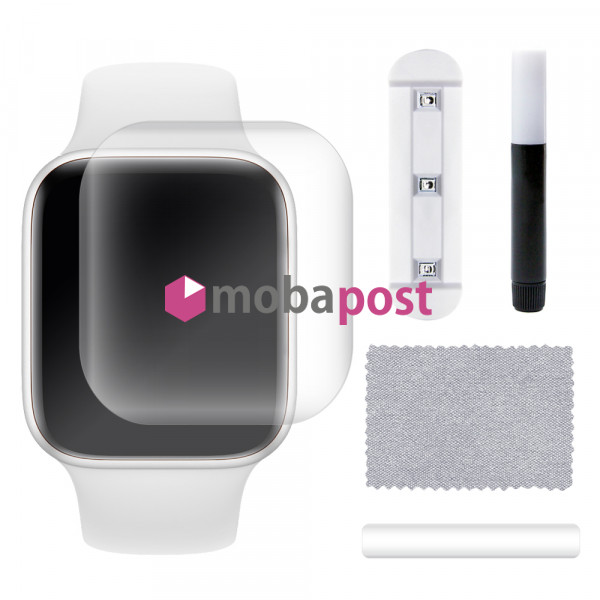 Apple watch se защитное стекло. Защитное стекло на эпл вотч се 44. Стекло на эпл вотч 44мм. Защитное стекло Apple watch 7 45mm. Защитное стекло UV комплект для "Apple watch 44 mm".